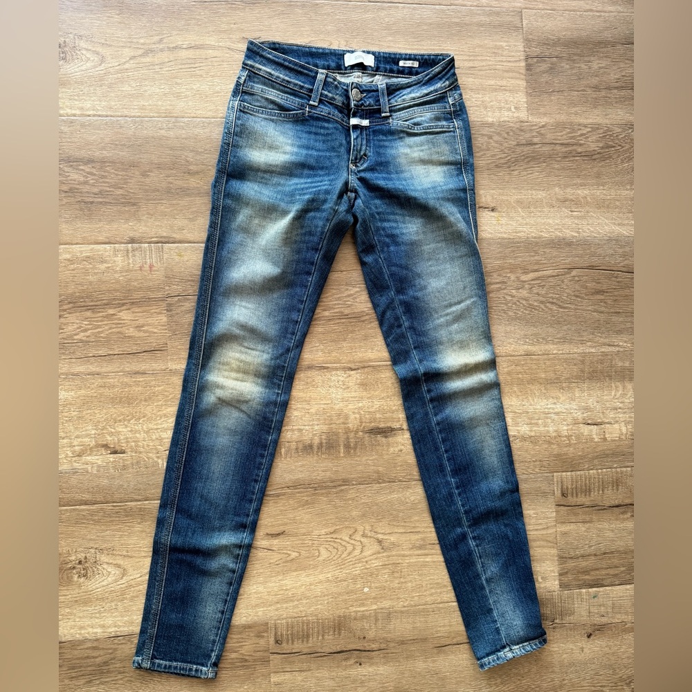 CLOSED jeans trouser pants 💣 Pedal Star Skinnies NWT best distressed wash